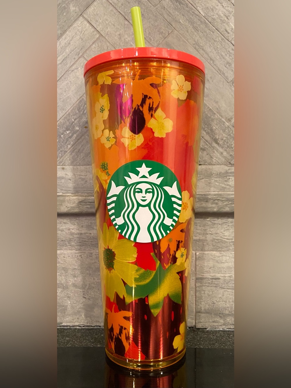 Starbucks 2022 Berry Sunflower Tumbler